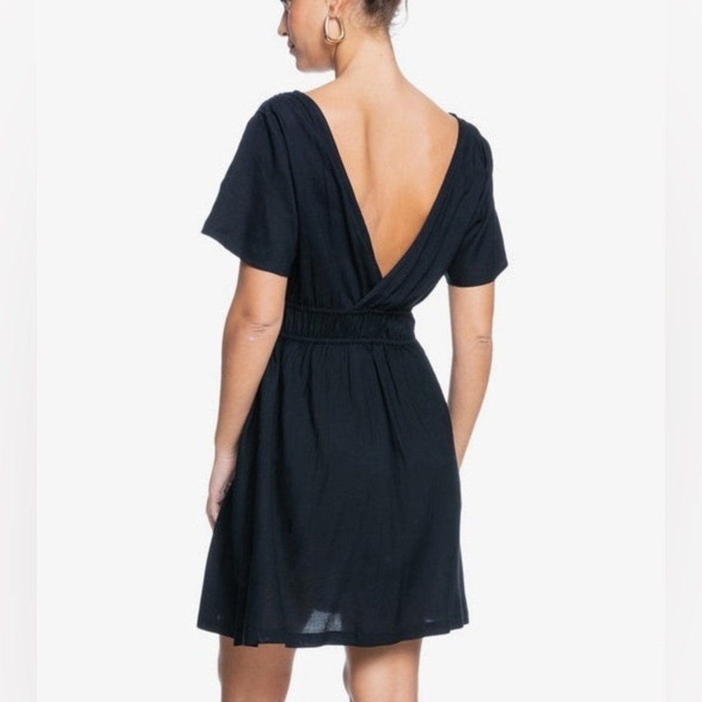 ROXY Serenity Message Mini Dress Black S
